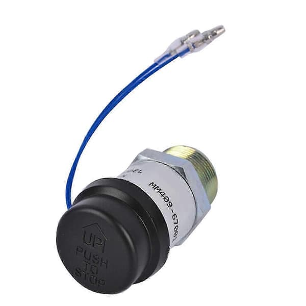 12V stoppsolenoidventil for Mitsubishi S3L S3L2-E2 S4L S4L2 dieselmotor 33 33 Metal