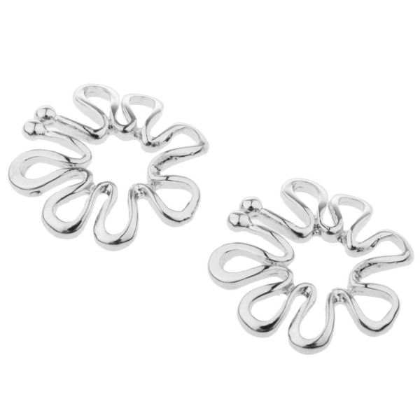 Par justerbara U-formade klämmor i rostfritt stål på Mamilo Nipplering-ringen