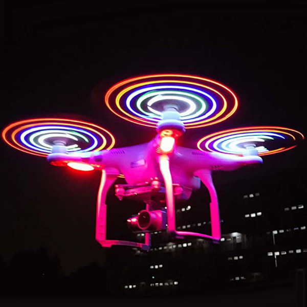 Delar CW CCW LED-propellrar för DJI Phantom 3-serien RC-drönare