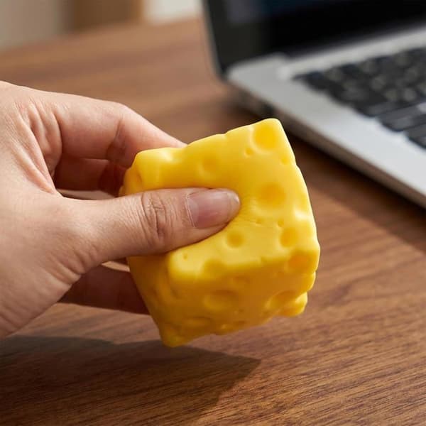 Söt Squishy Mat efter eget val - Jordgubbe, Ost, Jordnöt, Persika, Vattenmelon - Långsam Återgång Anti-Stress Sensorisk Leksak