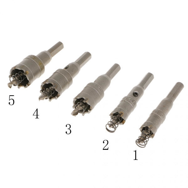 16mm Hålsåg Borr Carbide Legerat Stål Skärverktyg För Metall Trä Legering