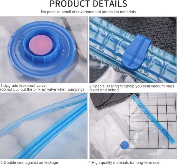 [RM]Vacuum Storage Bags, Reusable Space Savers, Premium Vacuum Storage Covers