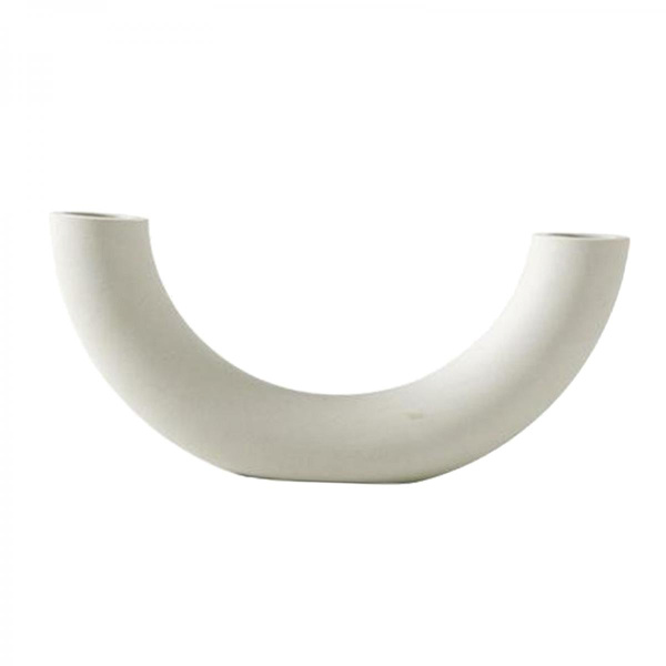 Nordisk Minimalism Oregelbunden Keramisk Vas Konstutställningslokal Blomvas Stil G