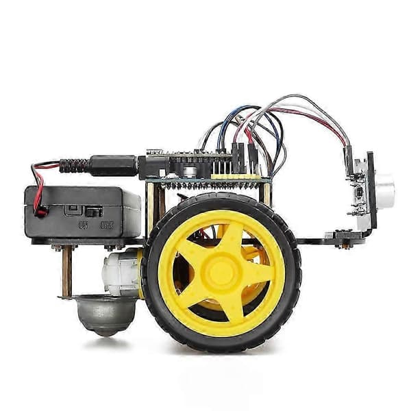 Smart Starter Robot Kit för Arduino Programmering Inlärning och Utveckling av Färdigheter Komplett Kit Automation 2WD Robotkit