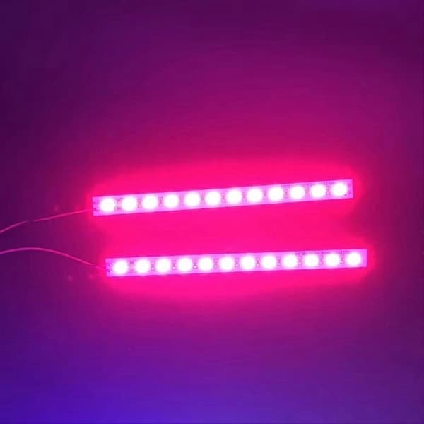 24 LED Chassis Lyslamper til 1/10 1/8 RC Bil Drift Buggy Crawler Traxxas HSP HPI Redcat Tamiya MST Model Tilbehør A Red