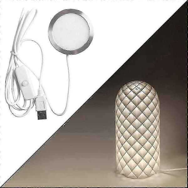 4X DIY LED Lampe Kit: Kun Hardware INGEN 3D-printede Dele, Stærkt Lys Energieffektiv Brugerdefineret Belysning