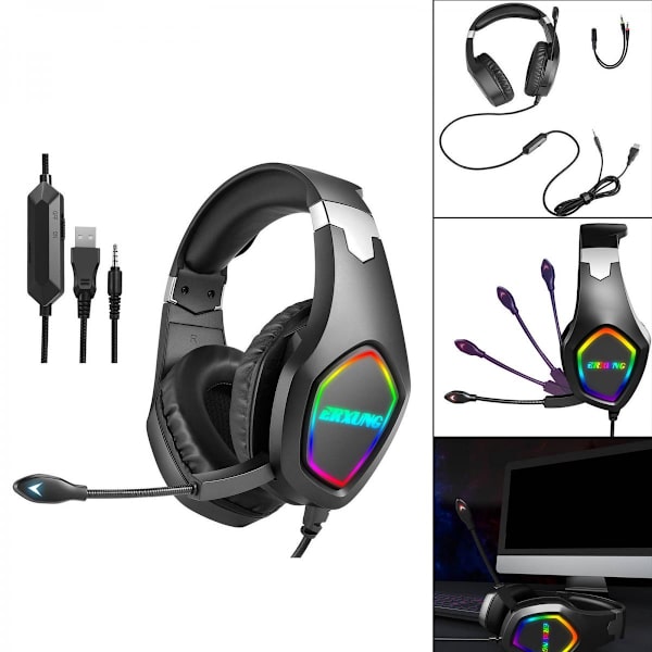 gaming hörlurar rgb hörlurar dator hörlurar