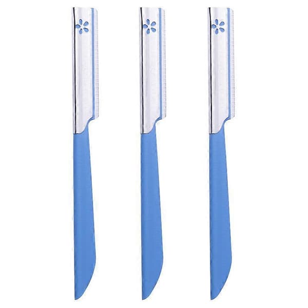 Øjenbrynsskraber, trimmer, barbermaskine, hårfjerner sæt (blå)