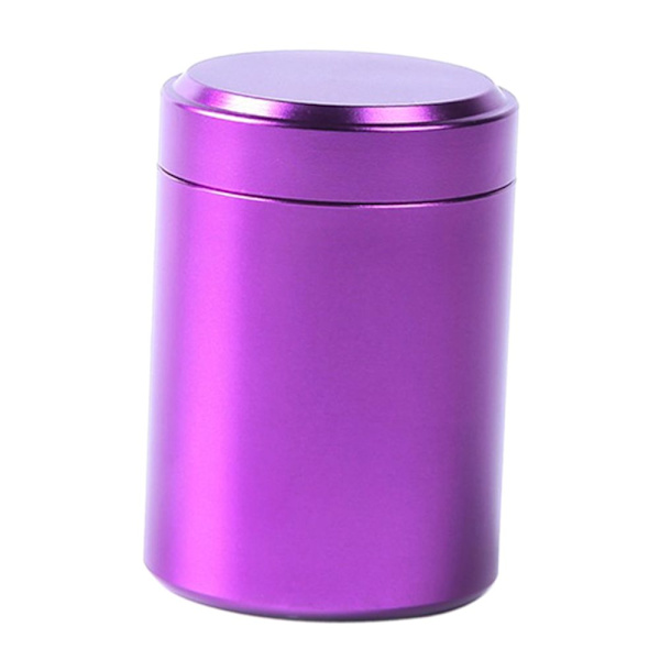 Aluminium Godis Te Burk Kaffe Socker Förseglad Presentförpackning Rosa Guld