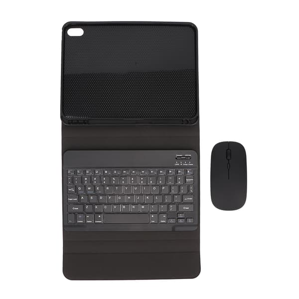 iPad 10.9 inch 2022 Generation 10 Keyboard Case with Magnetic Auto Wake Pen Holder Black[RM]