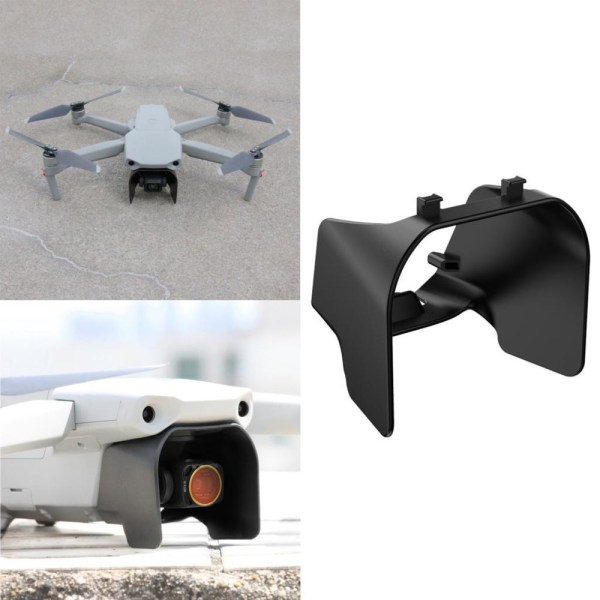 RC-tillbehörsreservdelar passar för DJI Mavic 2 Drone motljusskydd Svart