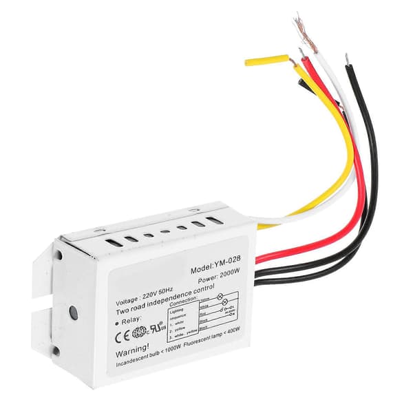 Digital Switch 2 Kanal til Lampekontrol 220V til Let Brug