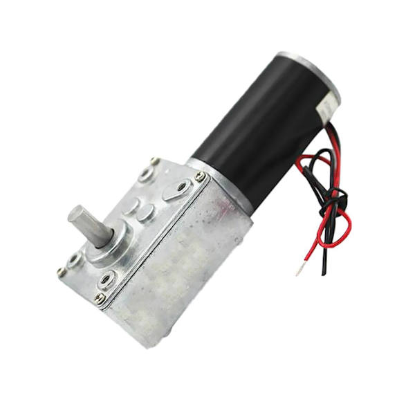 Mikro DC Snäckväxelmotor Högt Vridmoment Hastighetsreducerande Turbin 12V 40RPM