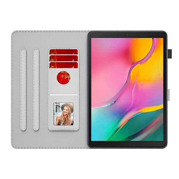 Etui til Samsung Galaxy Tab A 10.1 2019 T515 / T510 Cyan Green