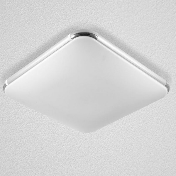 modern fyrkantig infälld taklampa led panel downlight varmvit