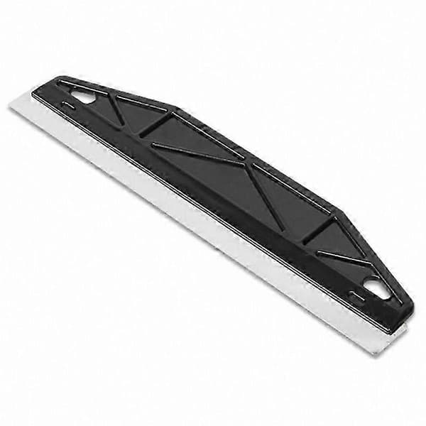DIY Tapetskrapeverktøy med plasthåndtak og 300 mm rustfritt stålblad Black