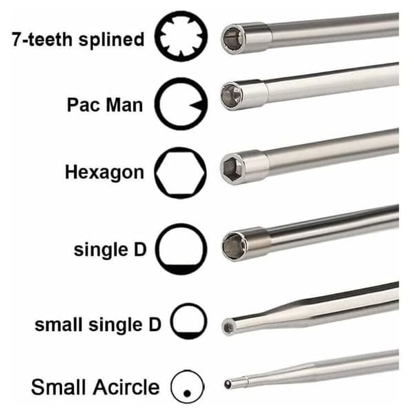[RM]12 pcs Carburetor Adjustment Tool with Acircle Screwdrivers for Small 2-Stroke Engine for Husqvarna for STHIL for ECHO Chainsaw