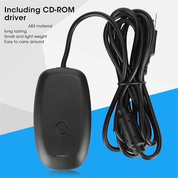 For Xbox 360 Wireless Gamepad PC Adapter USB Receiver Supports Win7/8/10 System for Microsoft Xbox36