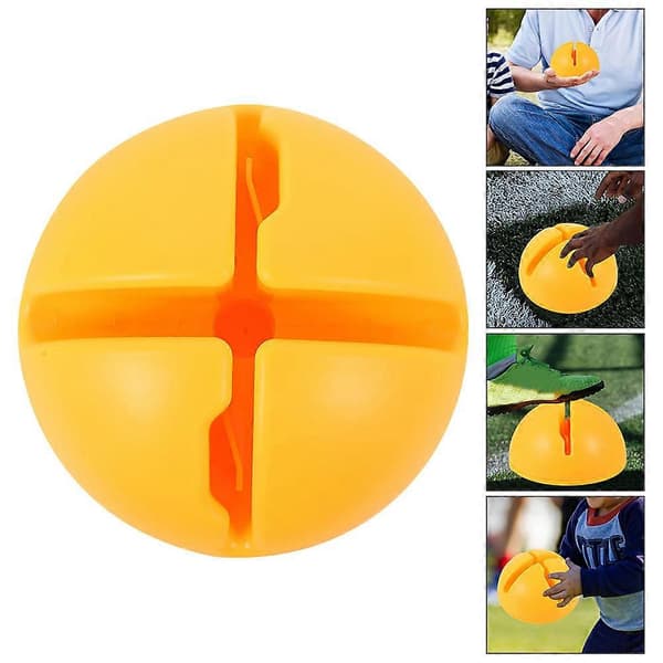 [RM]Agility Plastbas för Träning 4st Utrustning Yellow 19.50X19.50X10.50CM