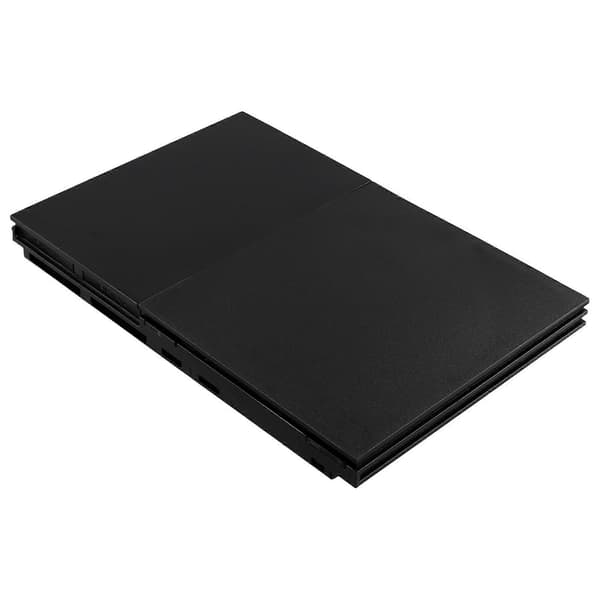2X Kabinet til PS2 9w 90000 Serie Host Shell Konsol med Skruesæt Black