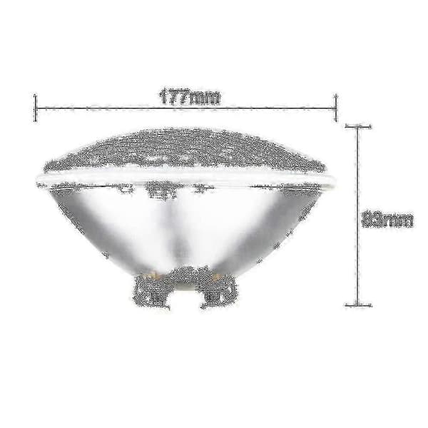 [RM]Led Pool Lighting, 18w Par56 Rgb Pool Lamp. Underwater Spotlight With Remote Control Pool Lighting, 12v Ac / Dc Ip68 Waterproof Pool Lamp Ed