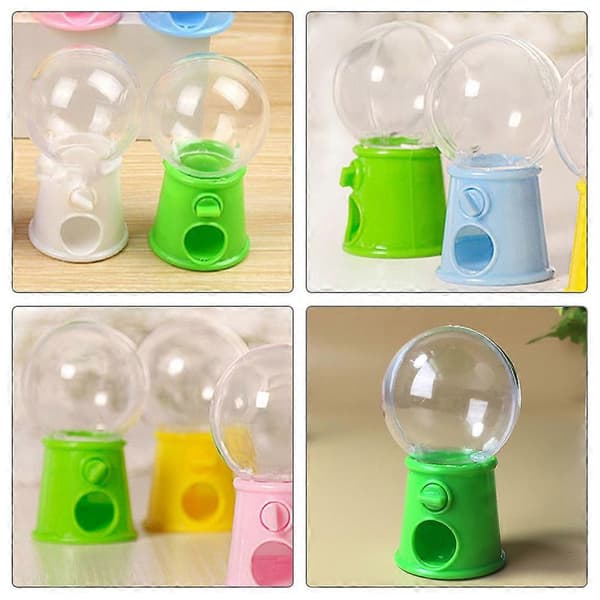 Godisautomat för barn Tuggummimaskin Leksaker Plast 3-pack Mini