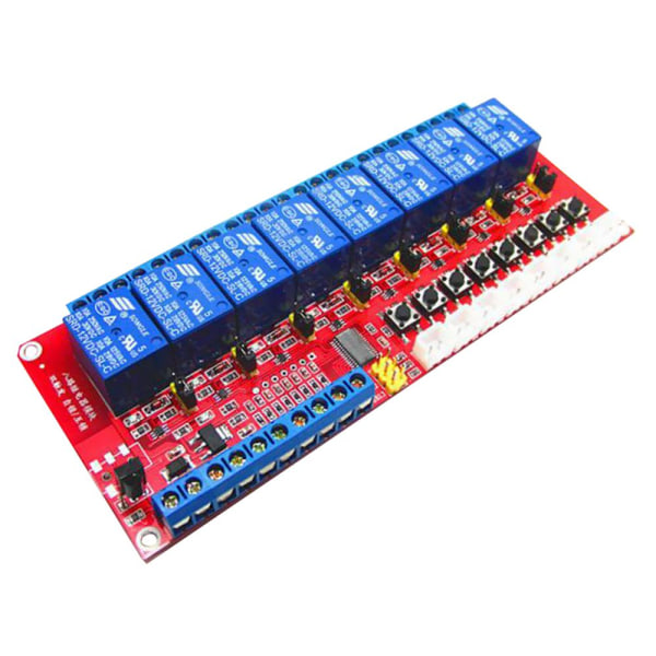 Kanal H/L nivåutlösare självlåsande låsrelämodul för Arduino 3V