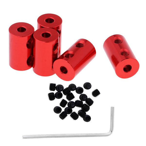 4-4mm RC Bil Båt Motoraxelkoppling Rigid Koppling