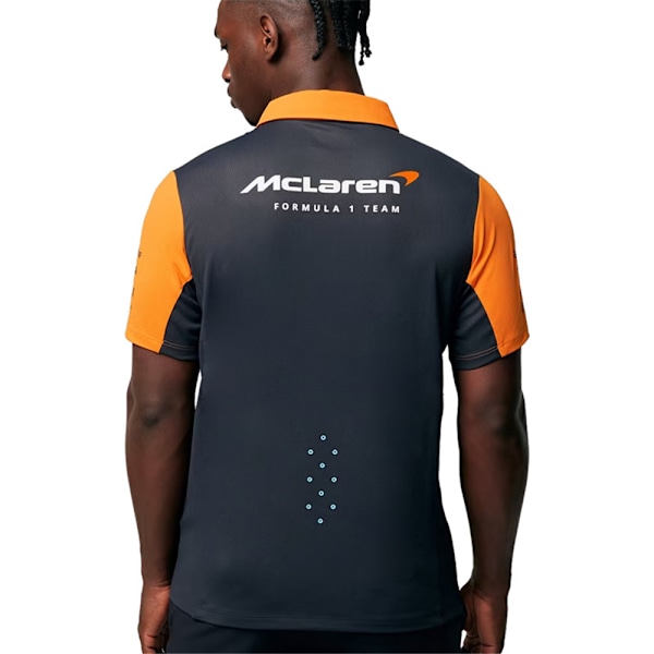 McLaren Ny F1 Racing Overall Gul Kortärmad Topp Pikétröja Team Herr T-shirt 3XL