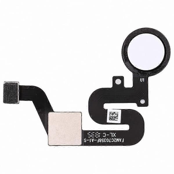 Fleksibelt kabel med fingeraftrykssensor til Nokia 5.1 Plus udskiftning White