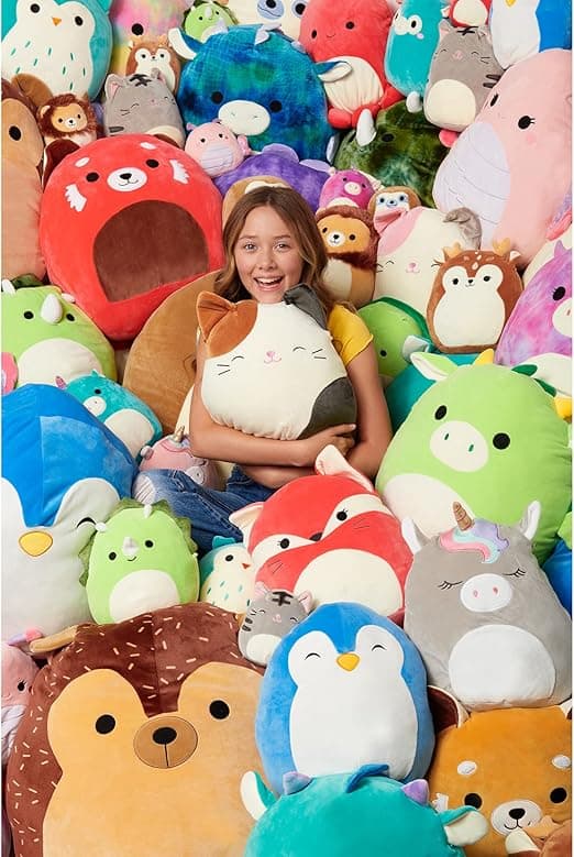 [RM]30cm Pink Cartoon Cute Cuddly Pillow Cat Pillow Plush Doll Sofa Cushion Lunch Cuddly Pillow