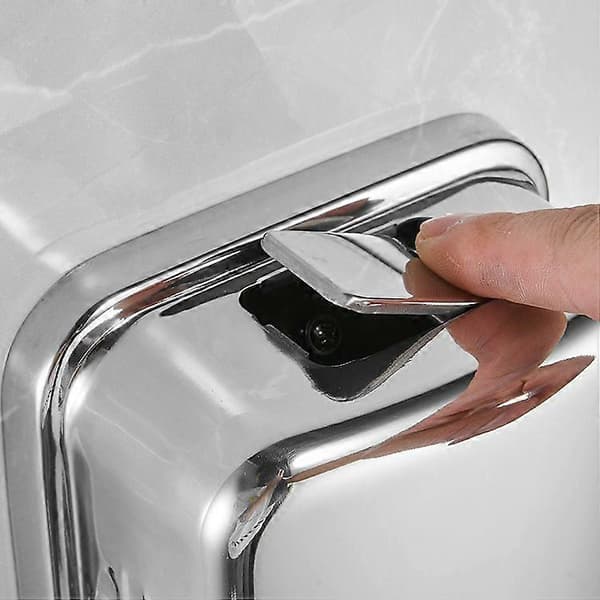1000ML Vægmonteret Sæbedispenser, Manuel Vægmonteret Sæbedispenser i Rustfrit Stål, Badeværelse Køkken Marked Hotel Restaurant Kommerciel Sæbedispenser