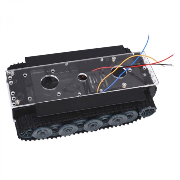 Professionell akryl SN8300 Smart Robot Tank Chassis Kit, Crawler Track, DIY Educational Electronic Robotics Platform Chassis