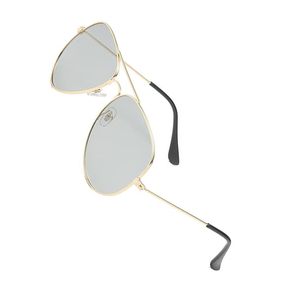 [RM] Photochromic Polarized Sunglasses with Gold Frame Gold 101