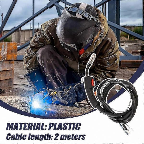 Industriel Mig Mag Svejsebrænder Kompatibel med 14Ak - Premium Maskintilbehør black