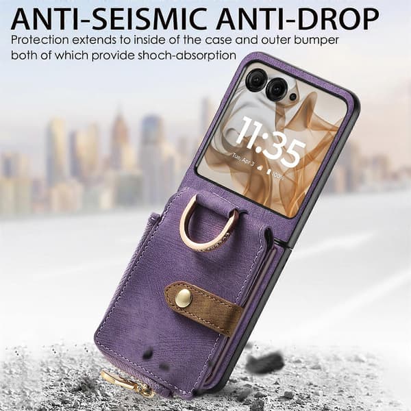 [RM]Telefonetui til Motorola Razr 50 Purple