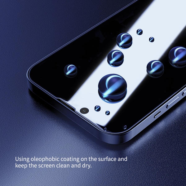 iPhone 14 Plus / 13 Pro Max NILLKIN Privacy -kokopeittävä näytönsuoja 80