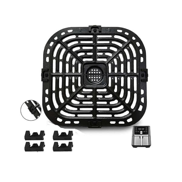[RM] Grillplate for Instant Vortex Plus 6qt Air Fryers, Upgraded Square Grill Pan