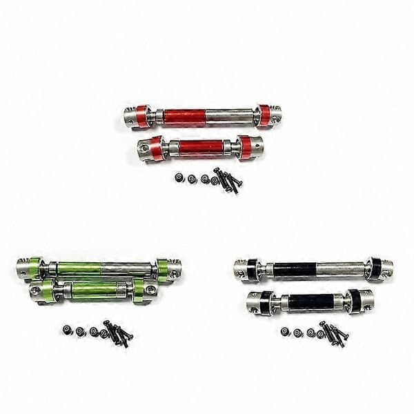 2 stk. CVD metal drivaksler til 1/18 RC Crawler opgraderingsdele tilbehør