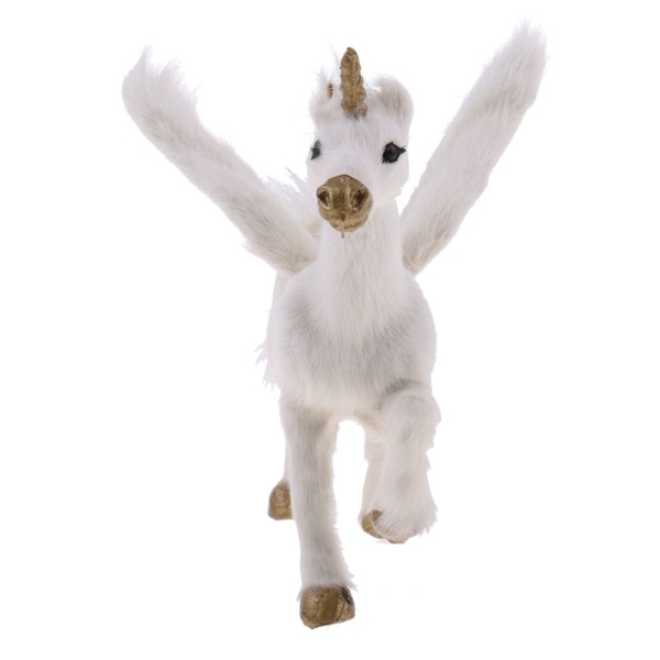 15x16cm simulering vit häst bondgård zoo djurmodell actionfigur barnleksak