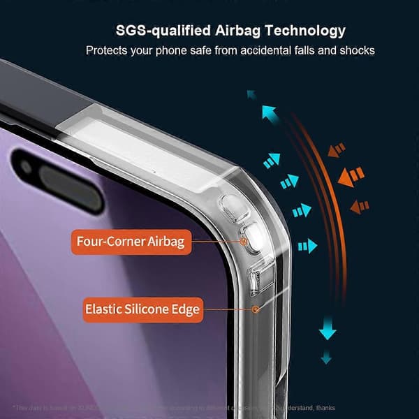TKdaddy XUNDD For iPhone 17 Pro Max Case Drop-proof TPU + Acrylic Transparent Back Cover Phone Case