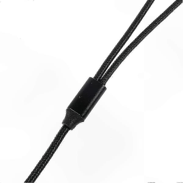 3,5 mm AUX-lydkabel med Lightning-stik til opladning