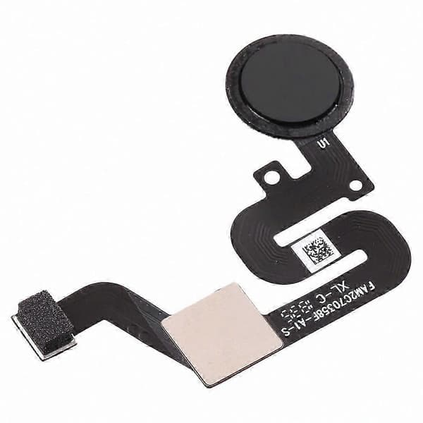 Fleksibelt kabel med fingeraftrykssensor til Nokia 5.1 Plus udskiftning Black