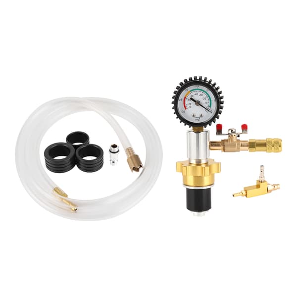 [RM]Car Coolant Refill and Purge Kit with Quick Coupler, for Draining Leaks, Testing Vacuum and Cooling Systems