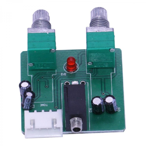 5-bands gitarr equalizer, AL-204 EQ Equalizer Pickup Tuner, Akustisk gitarr musikinstrument DIY-tillbehör
