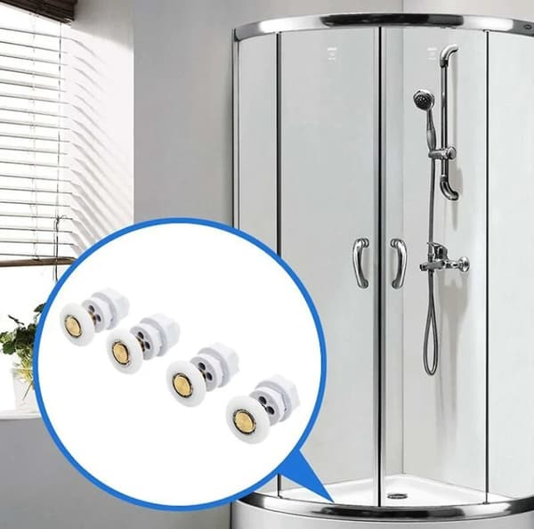 Shower Door Rollers, Durable, Waterproof, and Rust-proof