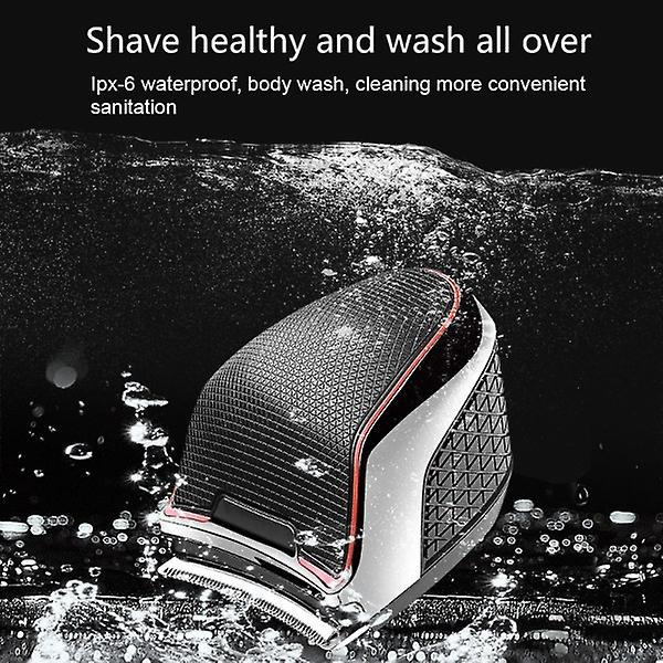 Självklippning sladdlös vattentät hårklippare för resor hem skägghårtrimmer