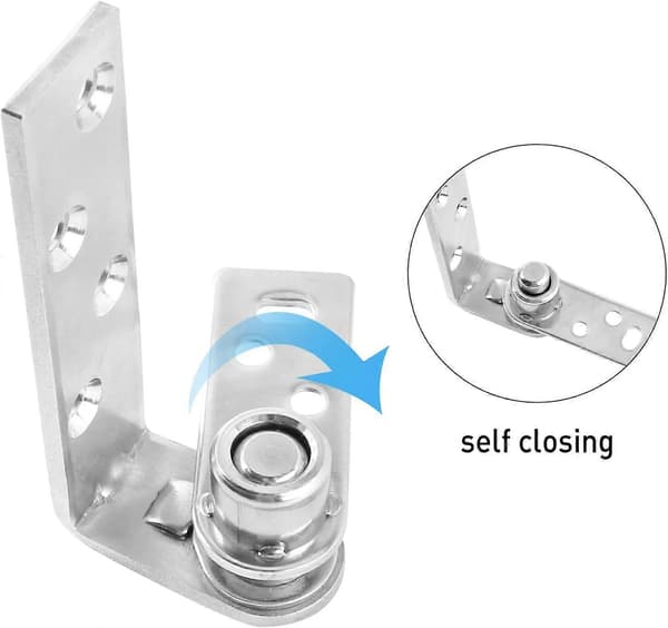 [RM]Café Door Hinge Swing Door Hardware Saloon Door Hinge for Swing Door Gravity Hinge