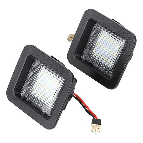 1 par bil 18LEDs nummerskiltlys lampe passer til Ford F150 2015-Up