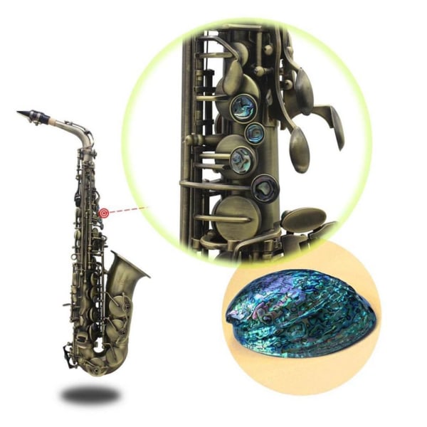 saxofon skal knappar